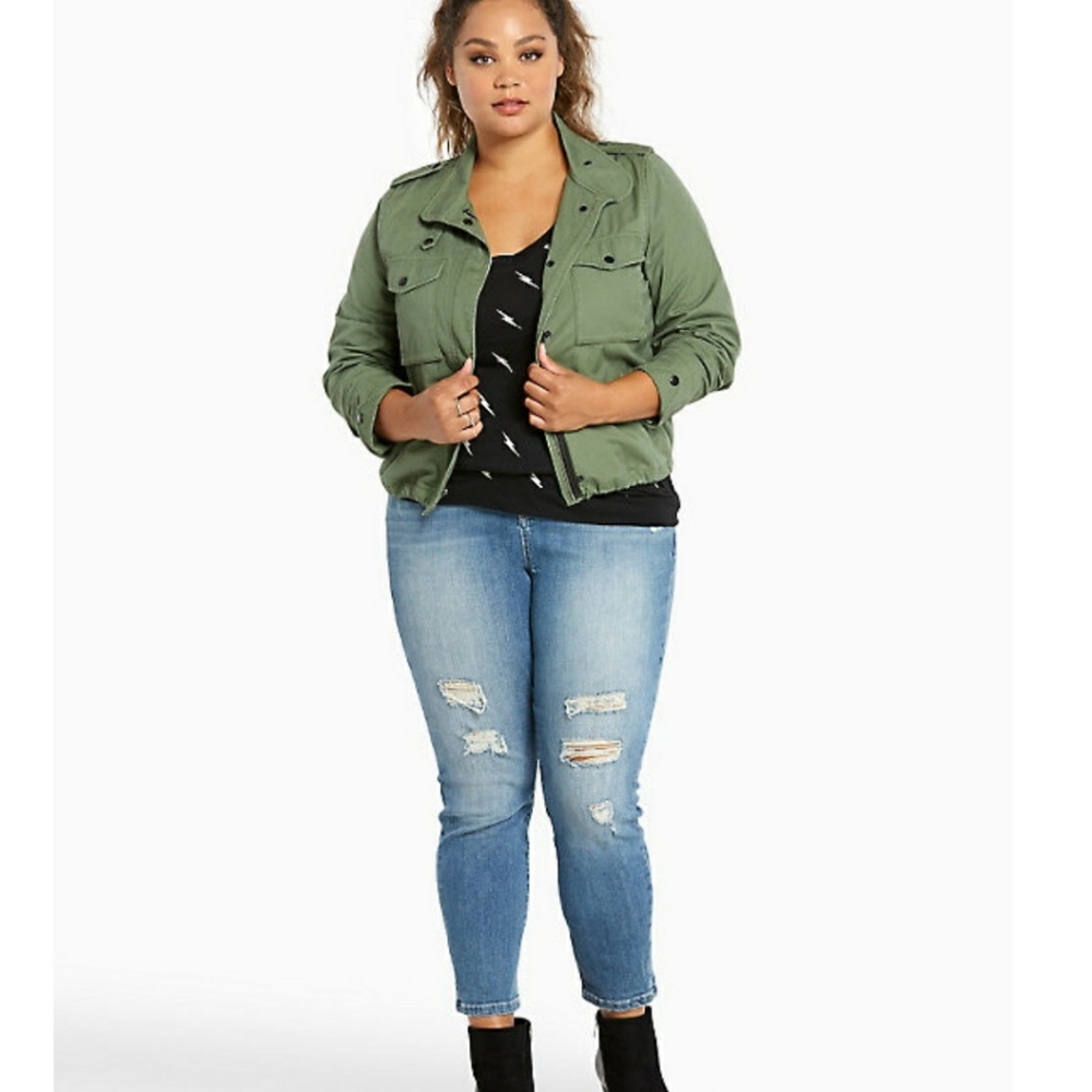 Olive Green Jacket - Picture 3 of 3